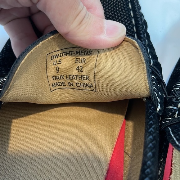 Rocawear Ludlow Loafers BLACK Comfort FAUX LEATHER Shoes Size 9 NEW WITH TAGS - Picture 4 of 8